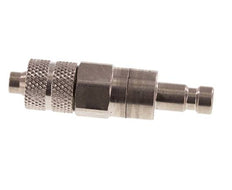 Acier inoxydable DN 2.7 (Micro) Coupleur d'air Bouchon 4x6 mm Écrou-raccord Double obturation