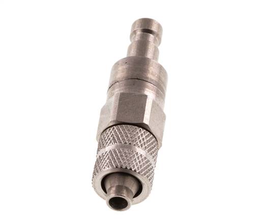 Acier inoxydable DN 2.7 (Micro) Coupleur d'air Bouchon 4x6 mm Écrou-raccord Double obturation