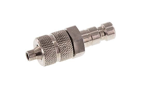 Acier inoxydable 316L DN 2.7 (Micro) Bouchon de raccord d'air 3x4.3 mm Écrou-raccord