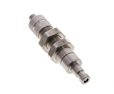 Acier inoxydable DN 2.7 (Micro) Coupleur d'air Bouchon 4x6 mm écrou-union Cloison à double obturation