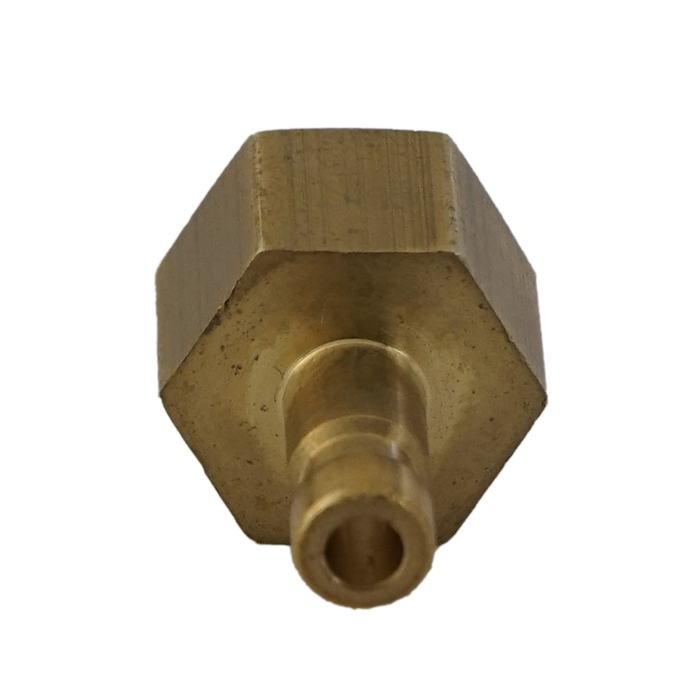 Brass DN 5 Air Coupling Plug M6 Female [5 Pieces]
