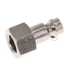 Nickel-plated Brass DN 5 Air Coupling Plug G 1/8 inch Female [5 Pieces]