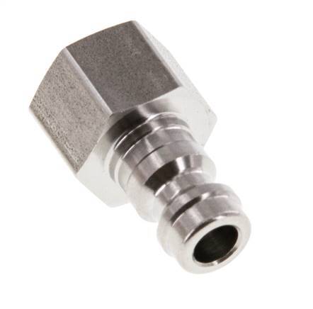 Stainless Steel 316L DN 5 Air Coupling Plug G 1/8 inch Female