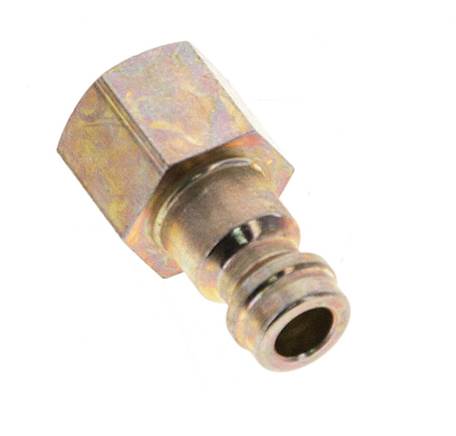 Acier trempé DN 5 Air Coupling Plug G 1/8 inch Female
