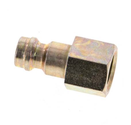 Acier trempé DN 5 Air Coupling Plug G 1/8 inch Female