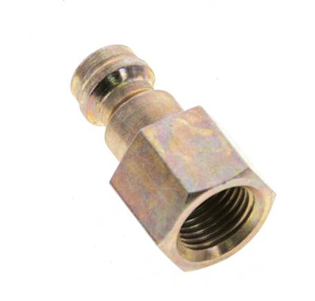 Acier trempé DN 5 Air Coupling Plug G 1/8 inch Female