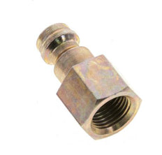 Acier trempé DN 5 Air Coupling Plug G 1/8 inch Female