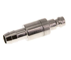 Laiton nickelé Bouchon de raccord d'air DN 5 Pilier de tuyau 9 mm Double obturation