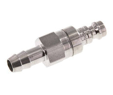 Acier inoxydable 316L DN 5 Air Coupling Plug 8 mm Hose Pillar Double Shut-Off