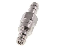 Acier inoxydable 316L DN 5 Air Coupling Plug 8 mm Hose Pillar Double Shut-Off