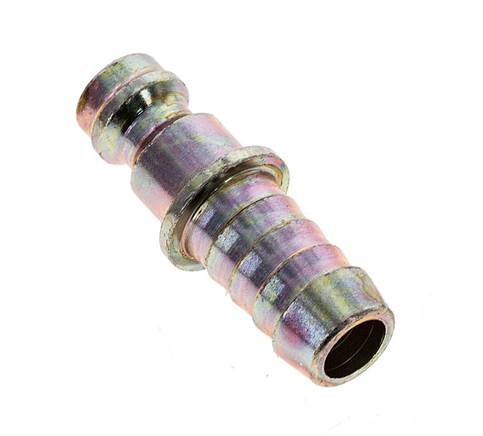 Acier trempé DN 5 Air Coupling Plug 8 mm Hose Pillar