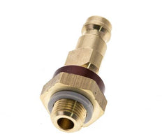 Raccord d'air en laiton DN 5 à code brun Bouchon G 1/8 pouce mâle
