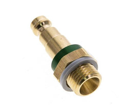 Coupleur d'air en laiton DN 5 à code vert Bouchon G 1/4 pouce mâle