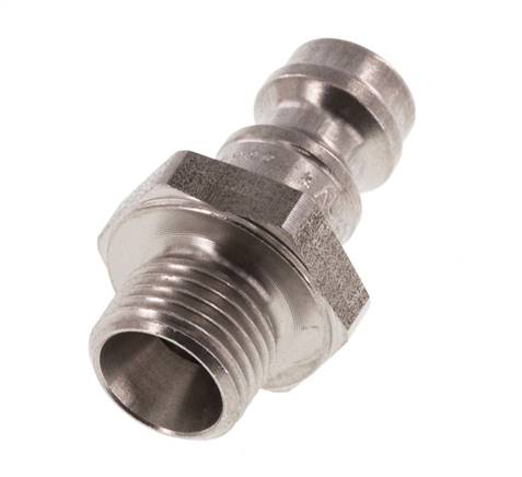 Acier inoxydable DN 5 Air Coupling Plug G 1/8 inch Male