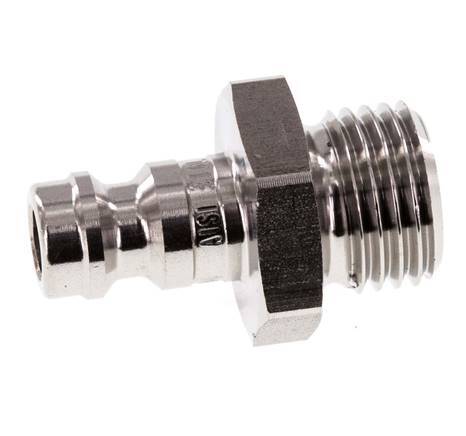 Acier inoxydable 316L DN 5 Air Coupling Plug G 1/4 inch Male