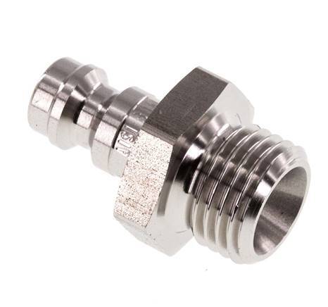 Acier inoxydable 316L DN 5 Air Coupling Plug G 1/4 inch Male