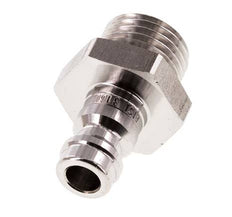 Acier inoxydable 316L DN 5 Air Coupling Plug G 1/4 inch Male