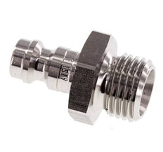Acier inoxydable 316L DN 5 Air Coupling Plug G 1/4 inch Male