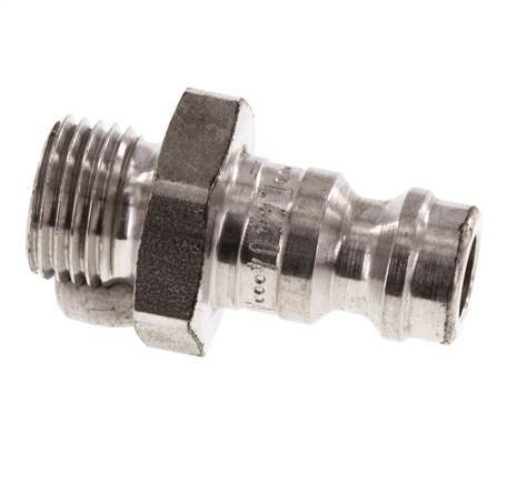 Acier inoxydable 316L DN 5 Air Coupling Plug G 1/8 inch Male