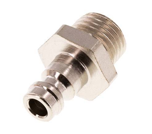 Acier trempé DN 5 Air Coupling Plug G 1/4 inch Male