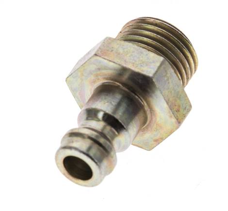 Acier trempé DN 5 Air Coupling Plug G 1/4 inch Male