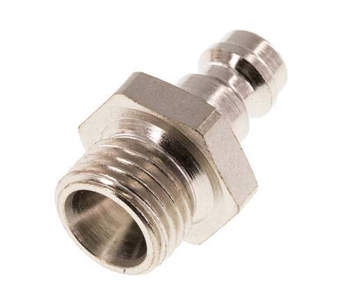 Acier trempé DN 5 Air Coupling Plug G 1/4 inch Male