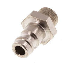 Hardened steel DN 5 Air Coupling Plug G 1/8 inch Male [2 Pieces]