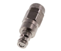 Acier inoxydable DN 5 Air Coupling Plug 6x8 mm Union Nut Double Shut-Off