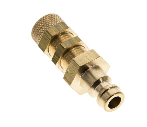 Laiton DN 5 Coupleur d'air Bouchon 4x6 mm Écrou union Bulkhead