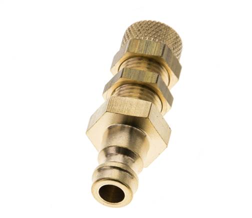 Laiton DN 5 Coupleur d'air Bouchon 4x6 mm Écrou union Bulkhead