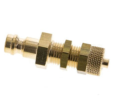 Laiton DN 5 Coupleur d'air Bouchon 4x6 mm Écrou union Bulkhead