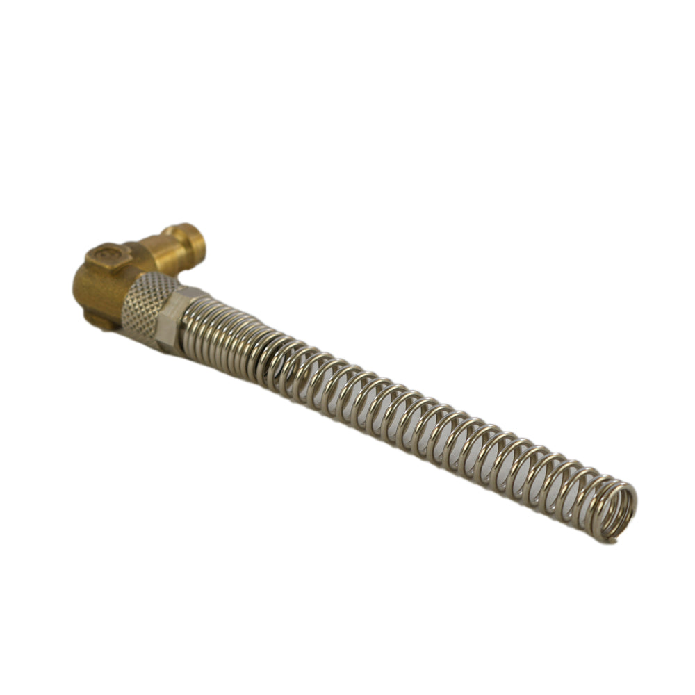 Bouchon d'accouplement d'air DN 5 en laiton 4x6 mm Union Nut Bend-Protect Angle [2 Pièces].