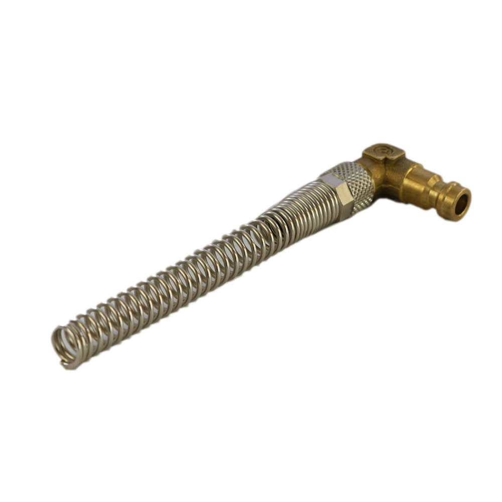 Bouchon d'accouplement d'air DN 5 en laiton 4x6 mm Union Nut Bend-Protect Angle [2 Pièces].