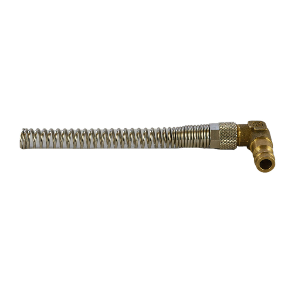Bouchon d'accouplement d'air DN 5 en laiton 4x6 mm Union Nut Bend-Protect Angle [2 Pièces].