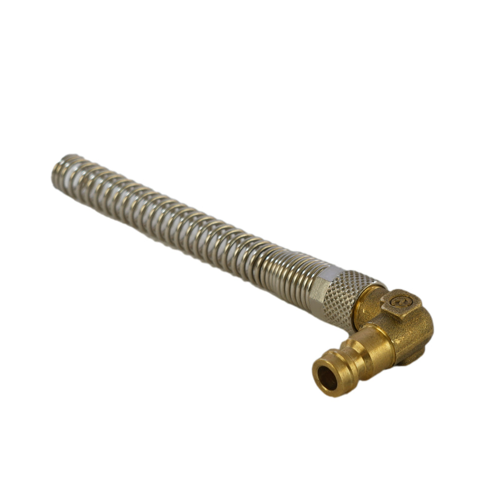 Bouchon d'accouplement d'air DN 5 en laiton 4x6 mm Union Nut Bend-Protect Angle [2 Pièces].