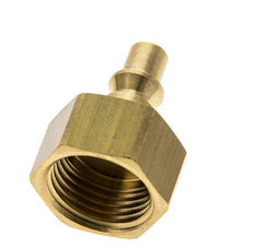 Brass DN 5.5 (Orion) Air Coupling Plug G 1/2 inch Female [2 Pieces]