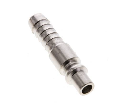 Hardened steel DN 5.5 (Orion) Air Coupling Plug 8 mm Hose Pillar [2 Pieces]