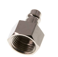 Nickel-plated Brass DN 7.2 (Euro) Air Coupling Plug G 1/2 inch Female [2 Pieces]