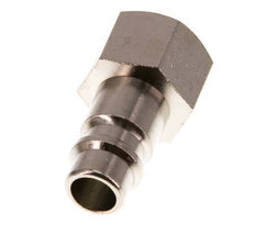 Nickel-plated Brass DN 7.2 (Euro) Air Coupling Plug G 1/4 inch Female [2 Pieces]