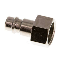 Nickel-plated Brass DN 7.2 (Euro) Air Coupling Plug G 3/8 inch Female [2 Pieces]