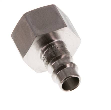 Acier inoxydable 316L DN 7.2 (Euro) Air Coupling Plug G 1/2 inch Female