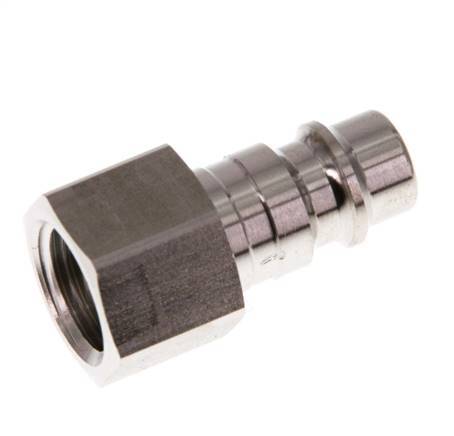 Acier inoxydable 316L DN 7.2 (Euro) Air Coupling Plug G 1/4 inch Female