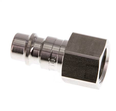 Acier inoxydable 316L DN 7.2 (Euro) Air Coupling Plug G 1/4 inch Female