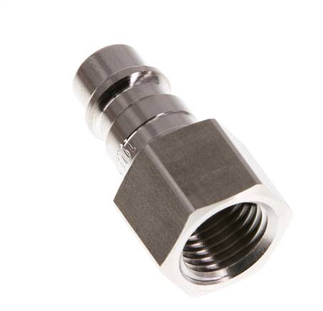 Acier inoxydable 316L DN 7.2 (Euro) Air Coupling Plug G 1/4 inch Female