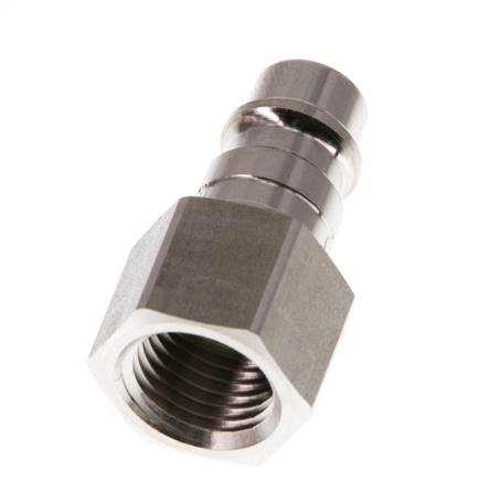 Acier inoxydable 316L DN 7.2 (Euro) Air Coupling Plug G 1/4 inch Female