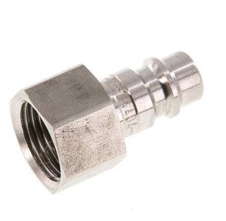 Acier inoxydable 316L DN 7.2 (Euro) Air Coupling Plug G 3/8 inch Female