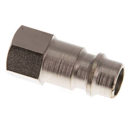 Acier trempé DN 7.2 (Euro) Air Coupling Plug G 1/8 inch Female [2 Pièces].