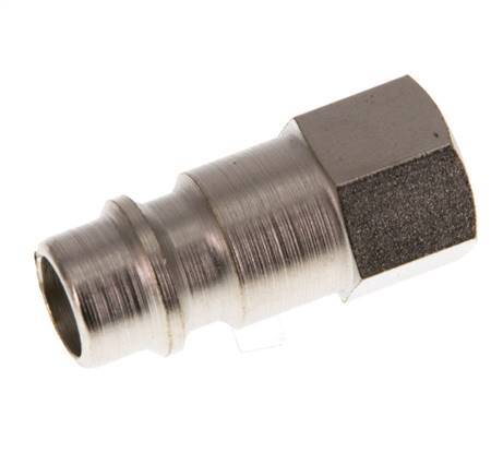Acier trempé DN 7.2 (Euro) Air Coupling Plug G 1/8 inch Female [2 Pièces].