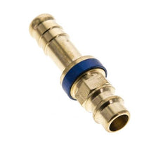 Laiton DN 7.2 (Euro) Bouchon de raccord d'air à code bleu Pilier de tuyau de 9 mm