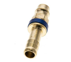 Laiton DN 7.2 (Euro) Bouchon de raccord d'air à code bleu Pilier de tuyau de 9 mm